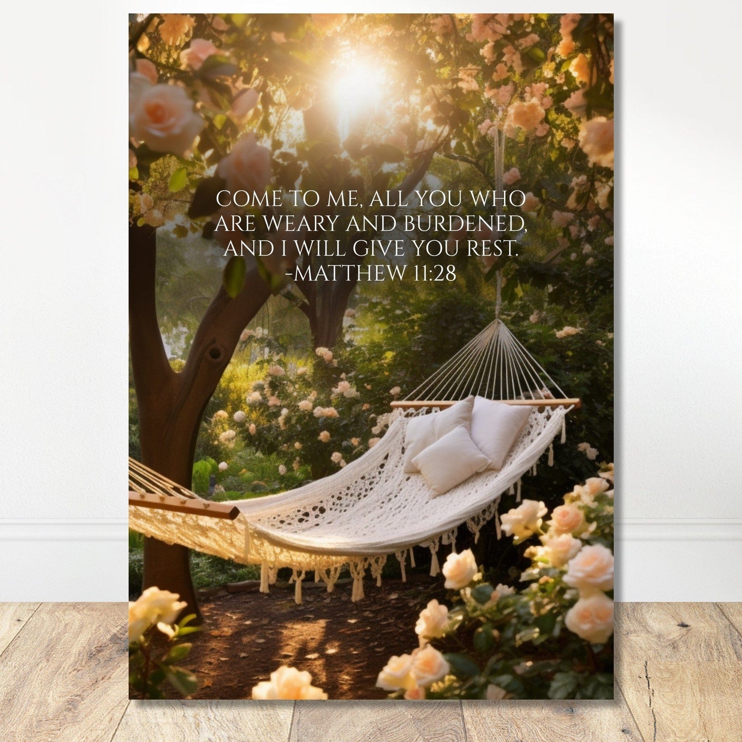 Coffee With My Father Print Material 21x29.7 cm / 8x12″ / Unframed / Unframed - Poster Only I Will Give You Rest - Custom Art