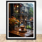 Coffee With My Father Print Material 30x40 cm / 12x16″ / Black frame Premium Matte Paper Wooden Framed Poster