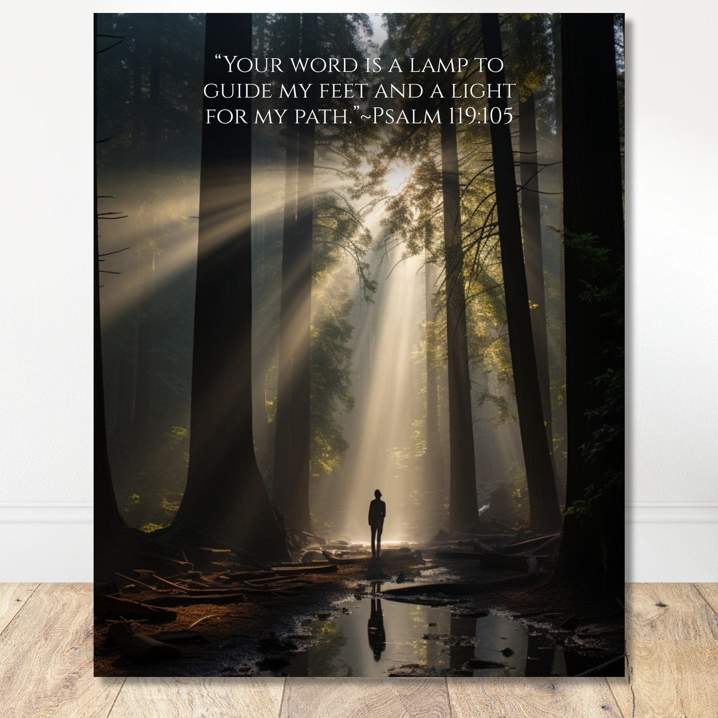 Coffee With My Father Print Material 40x50 cm / 16x20″ / Premium Matte Paper Poster / - Framed Template