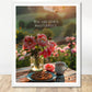 Coffee With My Father Print Material 40x50 cm / 16x20″ / White frame Framed Template