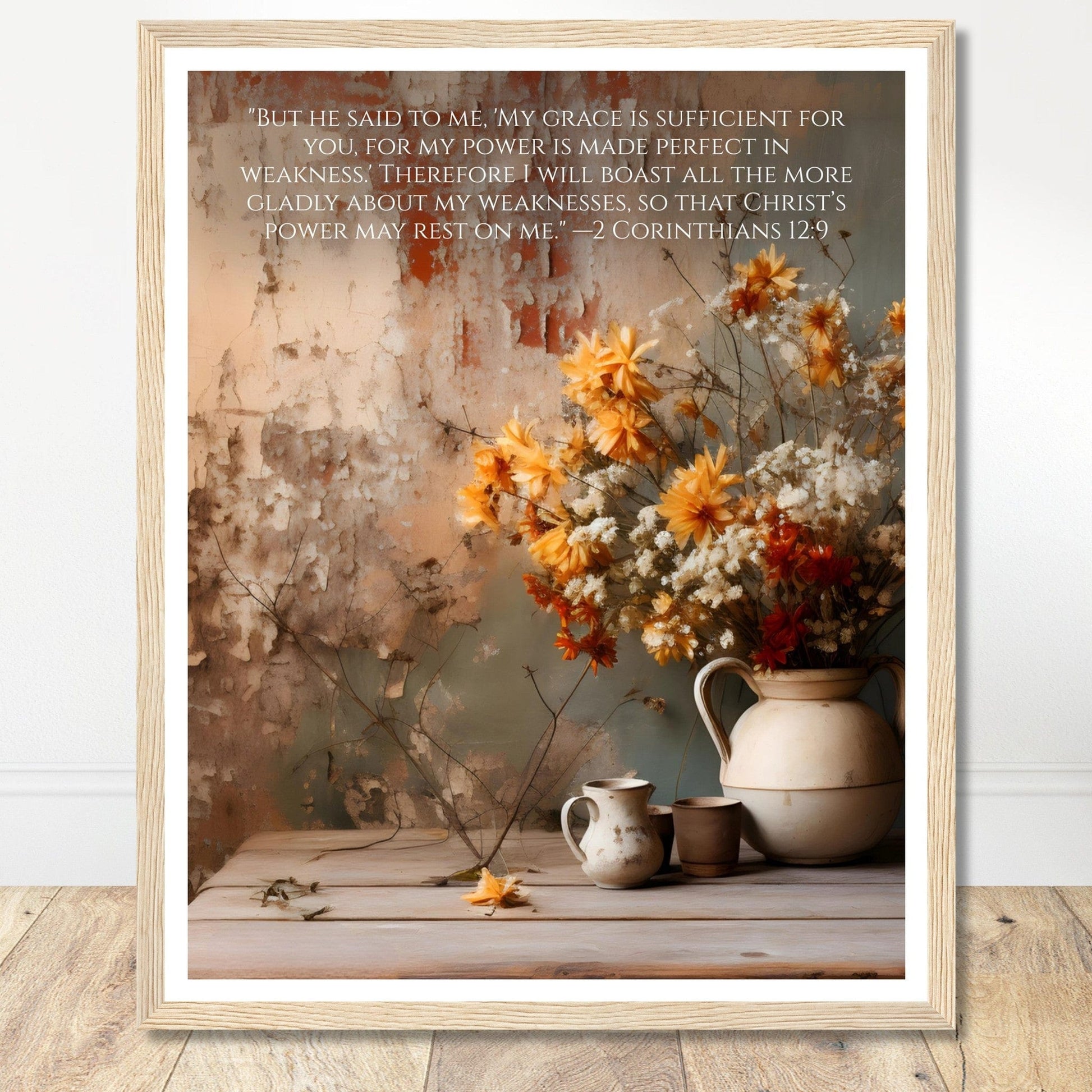 Coffee With My Father Print Material 40x50 cm / 16x20″ / Wood frame Framed Template