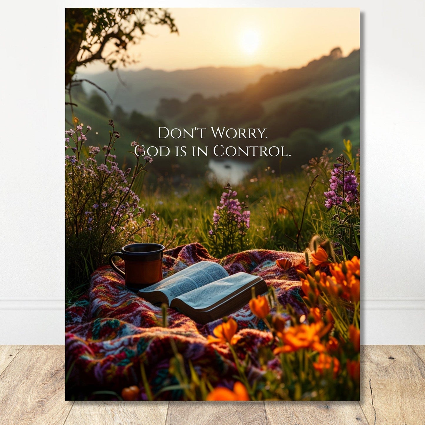 Coffee With My Father Print Material 45x60 cm / 18x24″ / Premium Matte Paper Poster / Unframed Premium Matte Paper Wooden Framed Poster