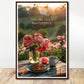 Coffee With My Father Print Material 60x90 cm / 24x36″ / Dark wood frame Framed Template