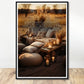 Coffee With My Father Print Material 60x90 cm / 24x36″ / Framed / Black frame God-Centered Marriage - Custom Art
