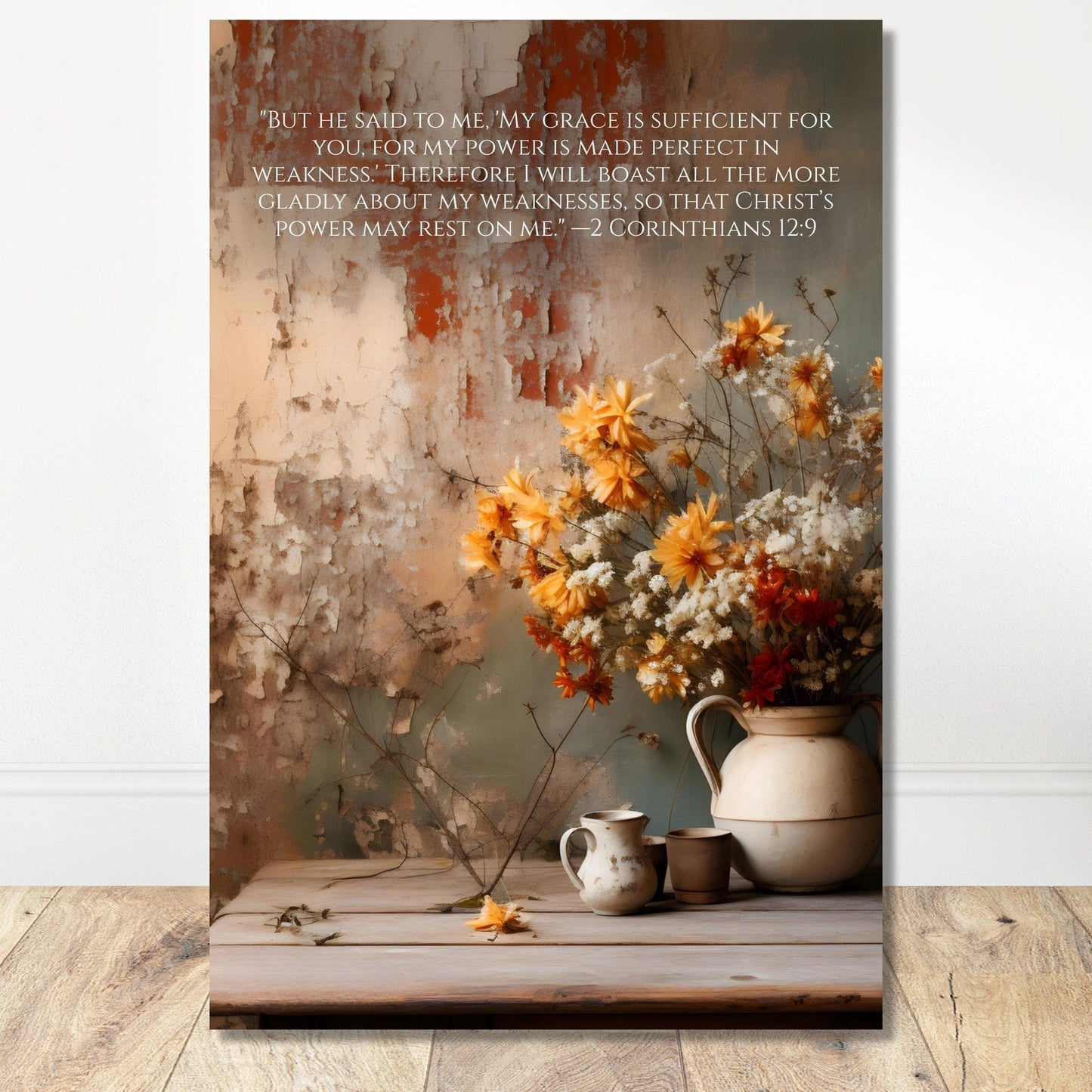 Coffee With My Father Print Material 60x90 cm / 24x36″ / Premium Matte Paper Poster / - Framed Template
