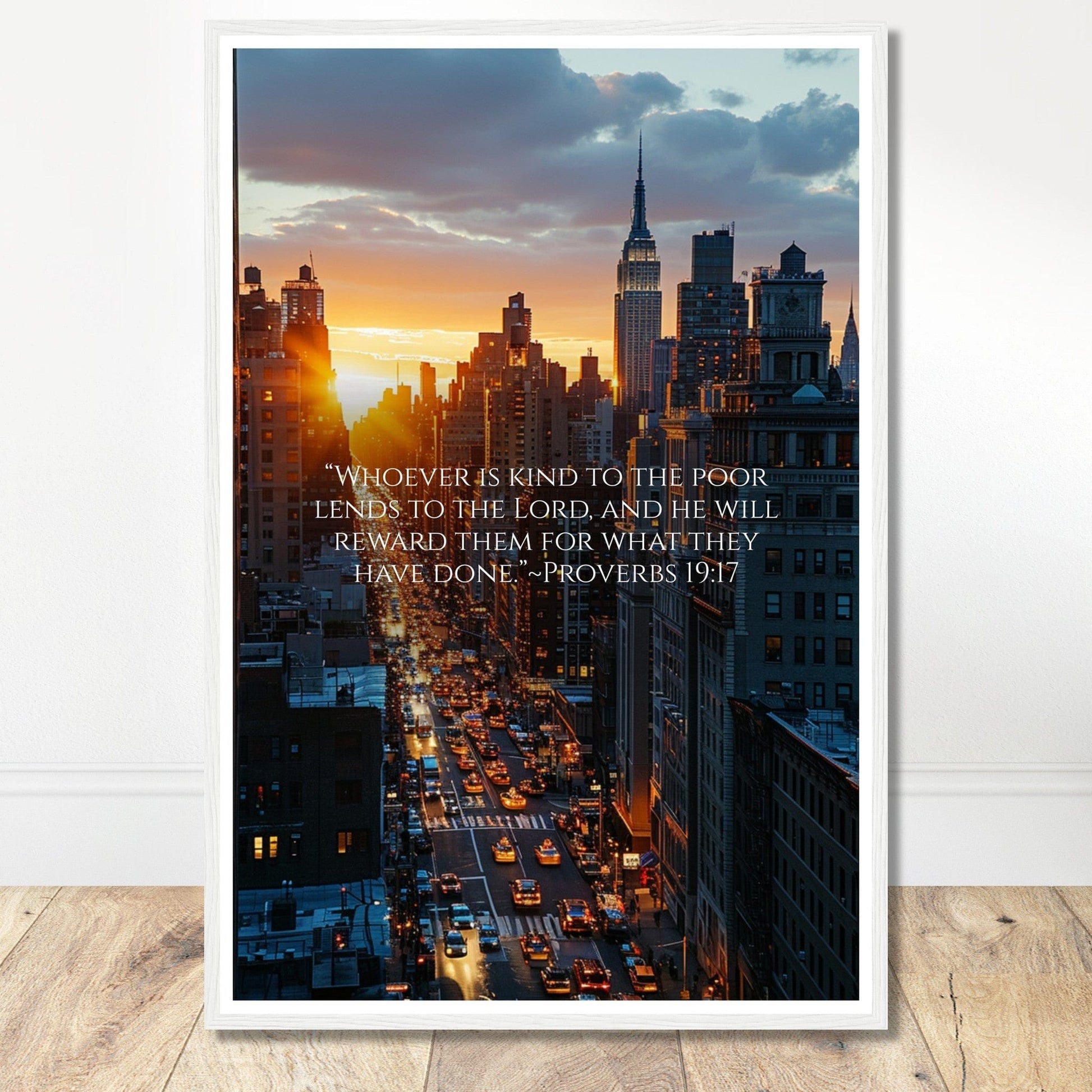Coffee With My Father Print Material 60x90 cm / 24x36″ / Premium Matte Paper Wooden Framed Poster / White frame Framed Template