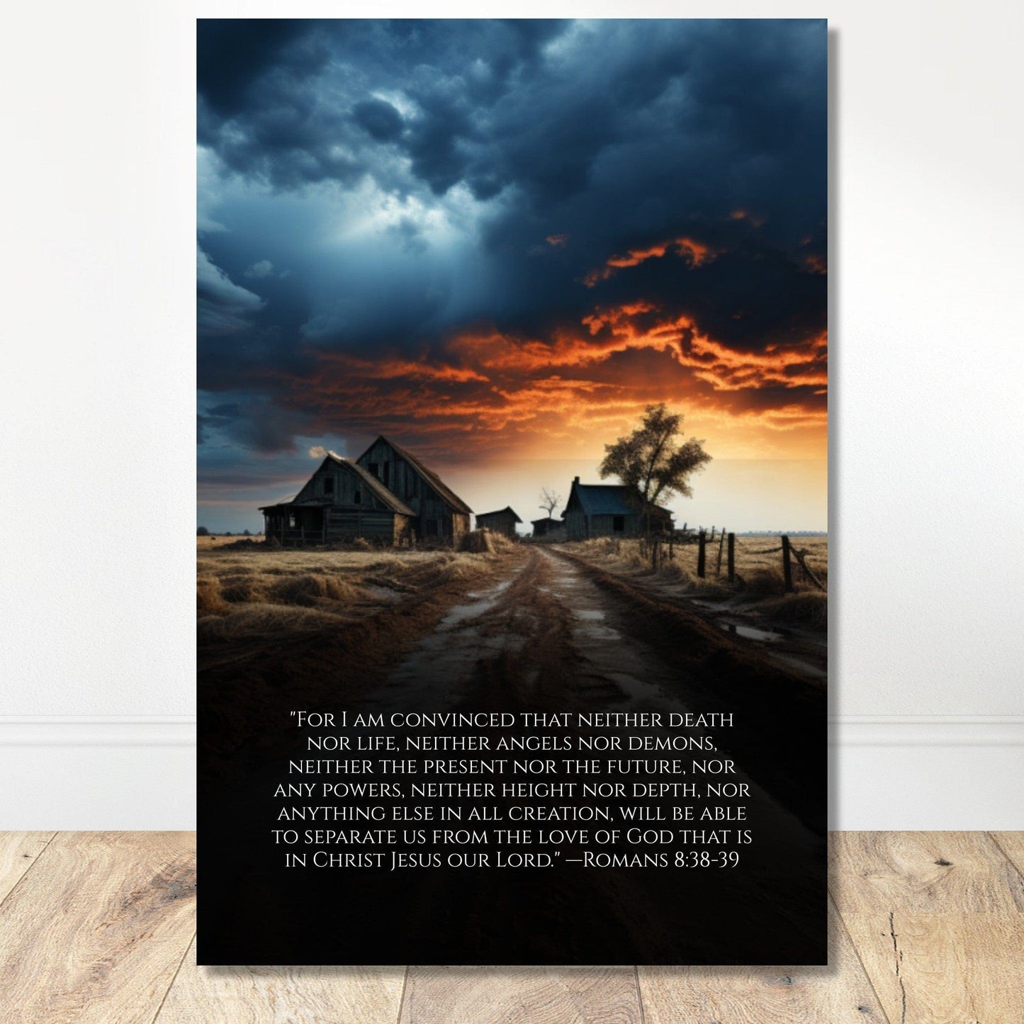 Coffee With My Father Print Material 60x90 cm / 24x36″ / Unframed / Unframed - Poster Only Powerful Assurance - Custom Art