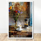 Coffee With My Father Print Material 60x90 cm / 24x36″ / White frame God’s Love Never Fails - Custom Art