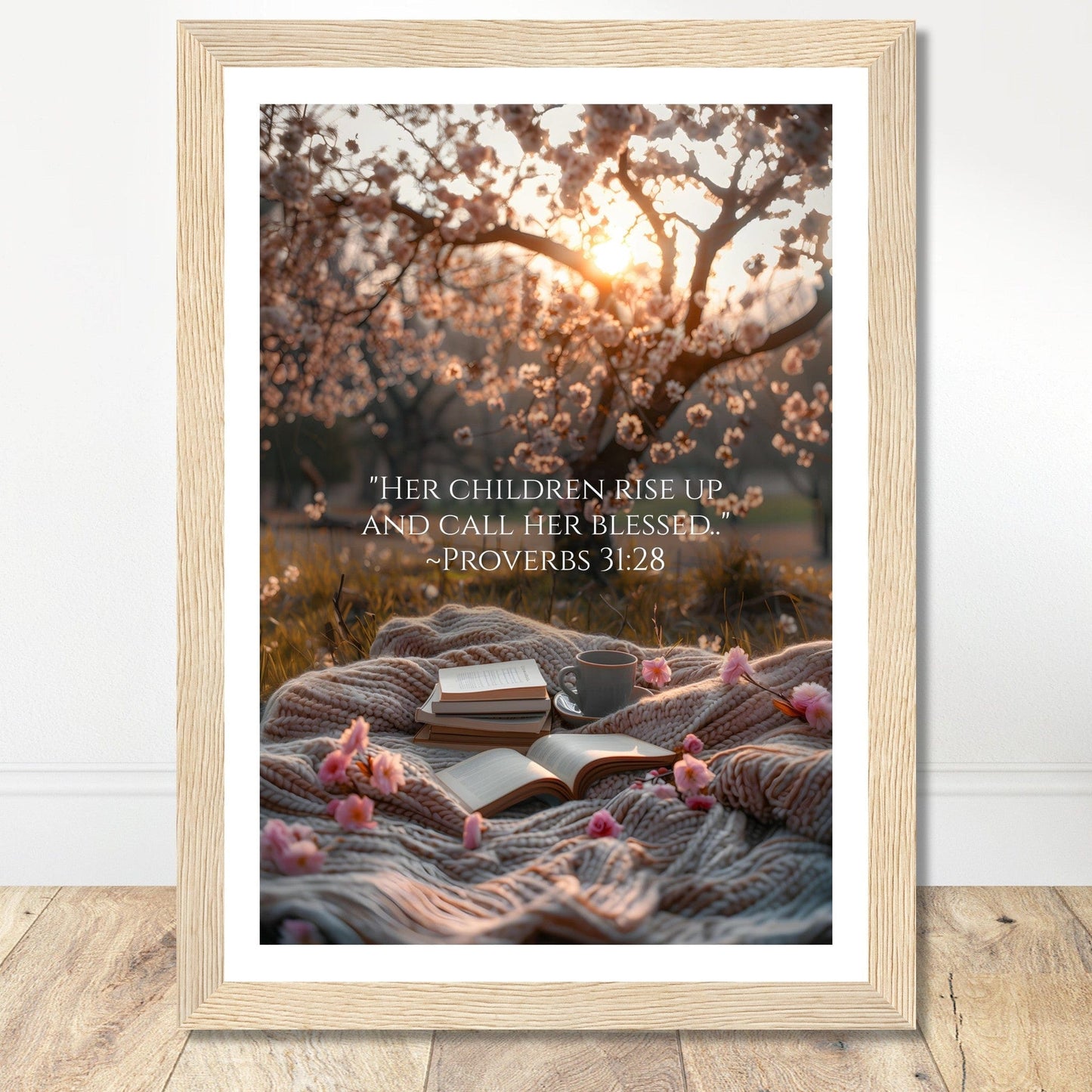 Coffee With My Father Print Material A4 21x29.7 cm / 8x12″ / Premium Matte Paper Wooden Framed Poster / Wood frame Framed Template