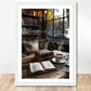 Coffee With My Father Print Material A4 21x29.7 cm / 8x12″ / White frame God Will Make A Way