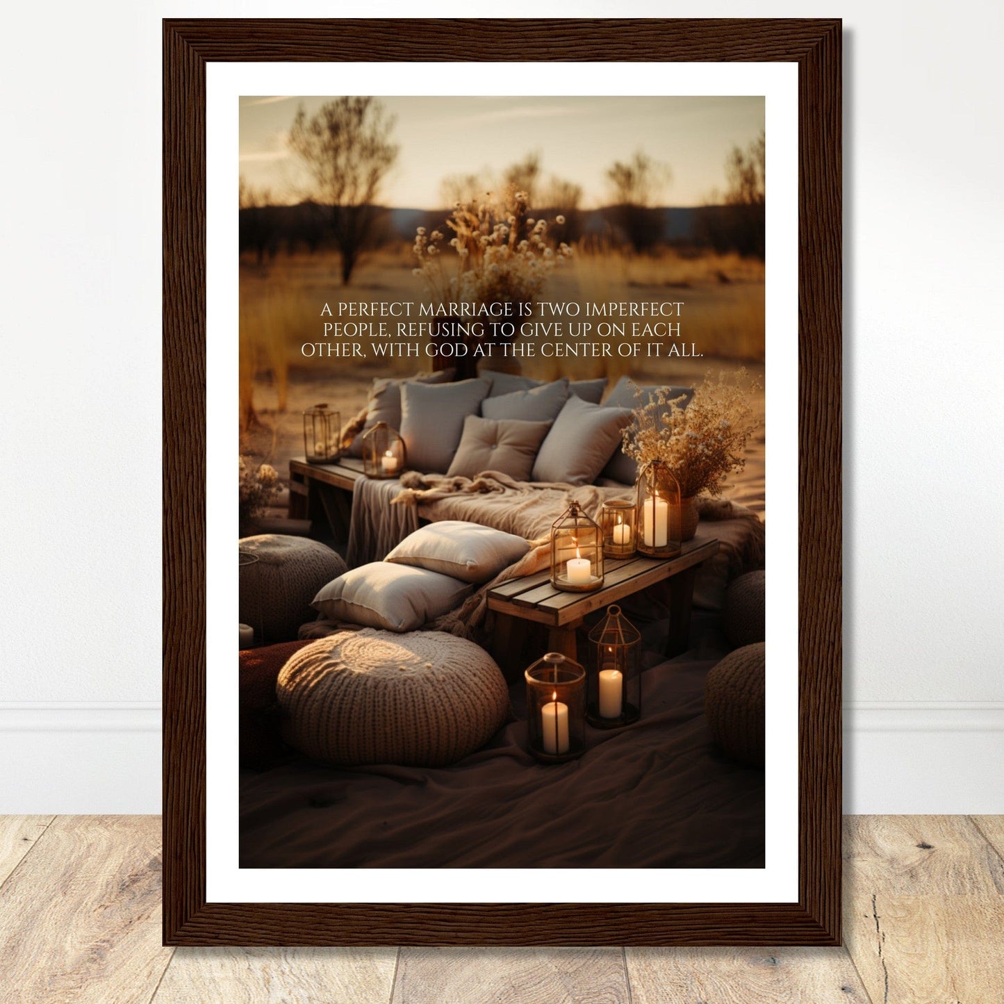 Coffee With My Father Print Material God-Centered Marriage - Custom Art