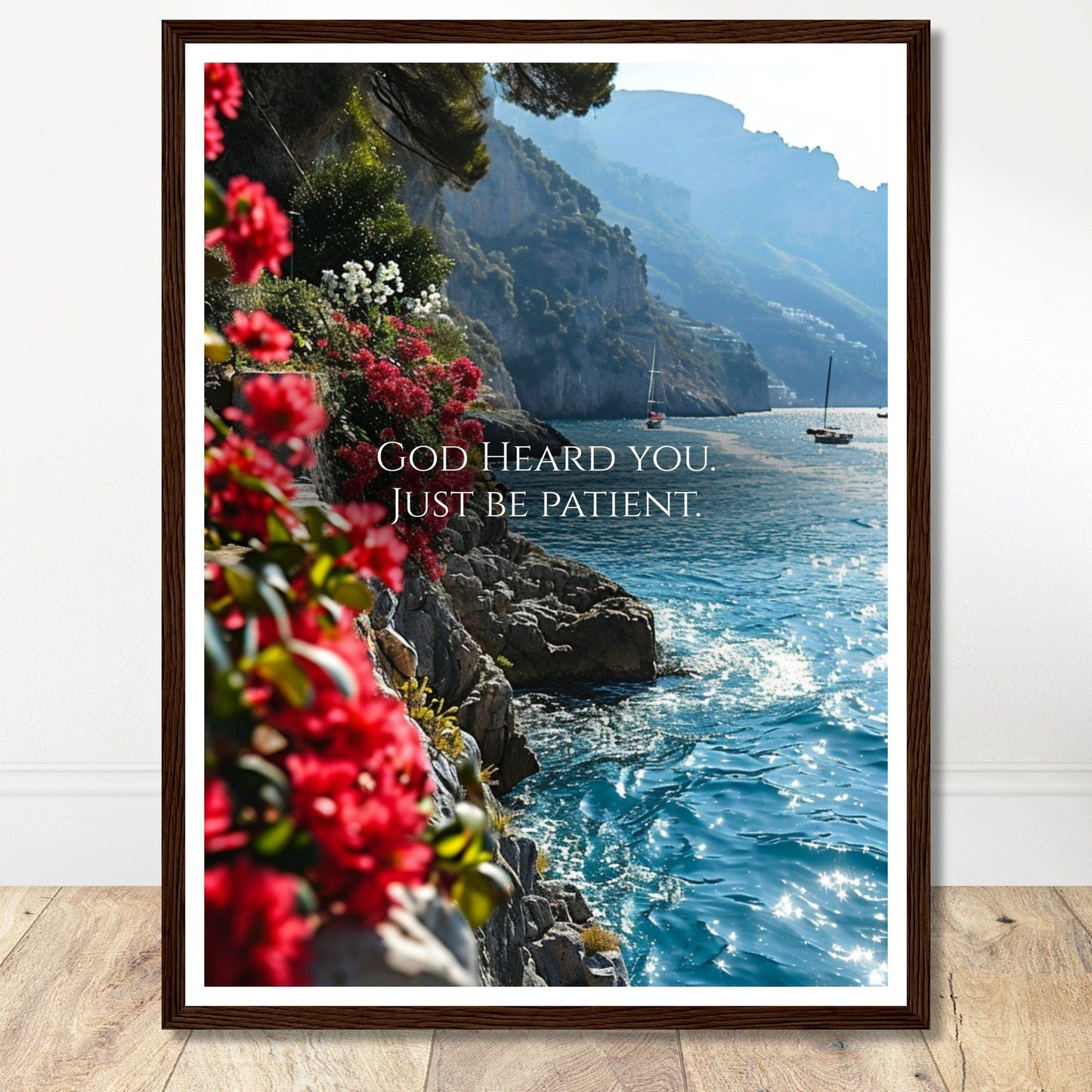 Coffee With My Father Print Material Patience - Custom Art