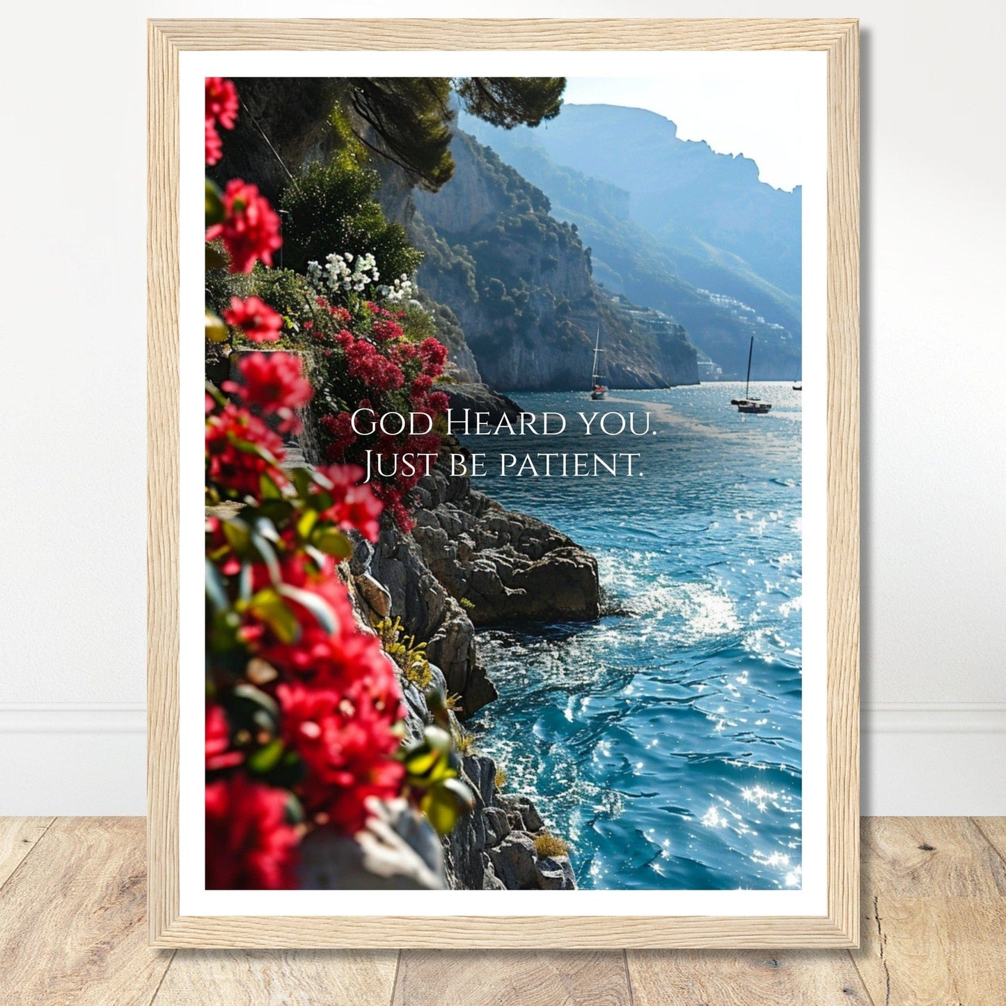 Coffee With My Father Print Material Patience - Custom Art