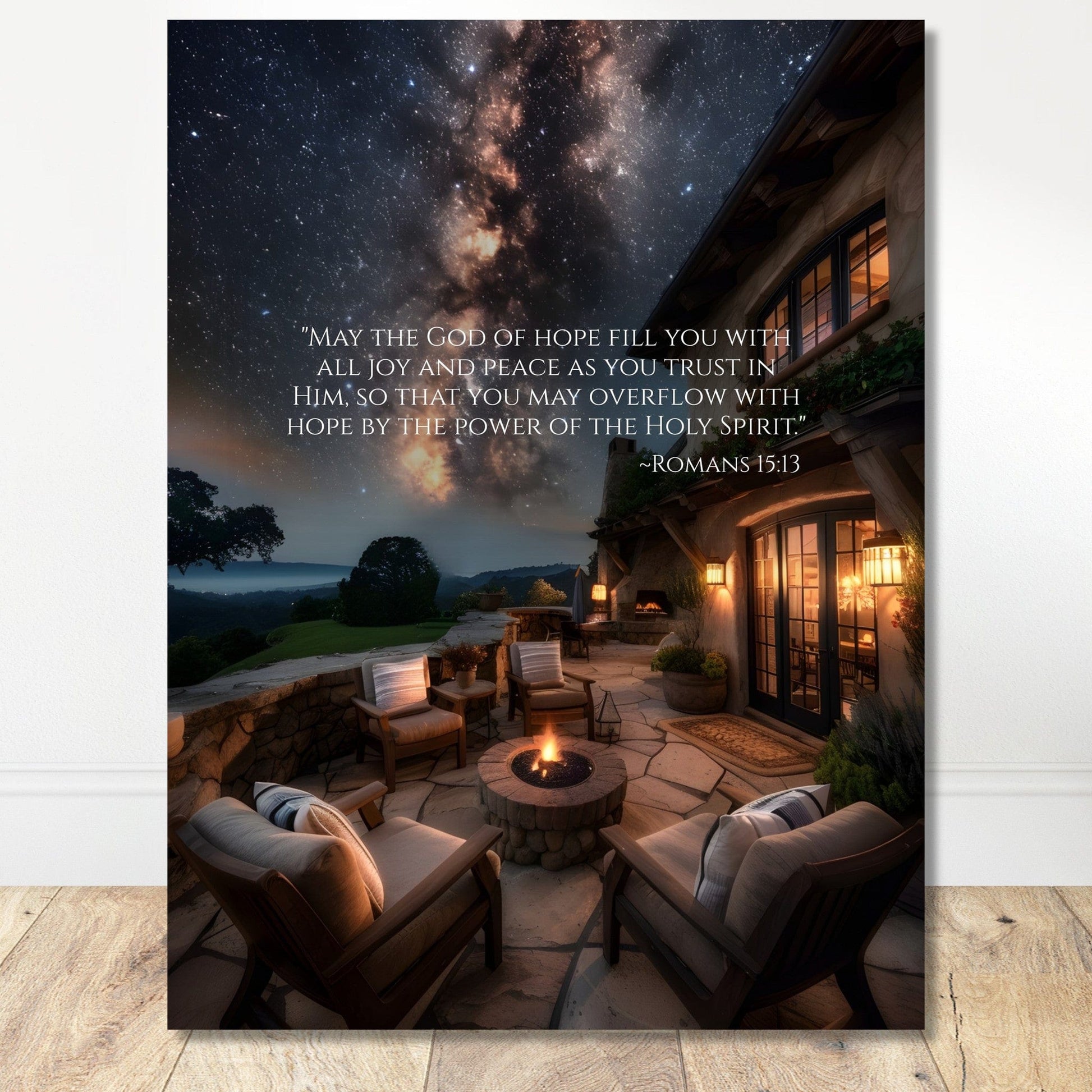 Coffee With My Father Print Material Unframed / 30x40 cm / 12x16″ / Unframed - Poster Only God of Hope