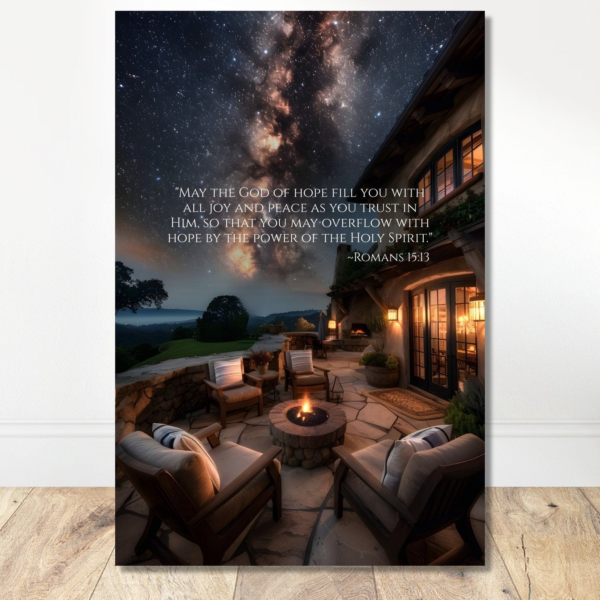 Coffee With My Father Print Material Unframed / 60x90 cm / 24x36″ / Unframed - Poster Only God of Hope